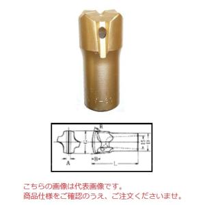 【直送品】 平戸金属 テーパークロスビット TX22-42 (22H 42mm)｜douguyasan