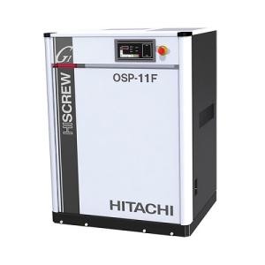 【直送品】 日立 固定速給油式スクリュー圧縮機 OSP-11F6AG1-8K 60Hz 《コンプレッサー》 【大型】｜douguyasan