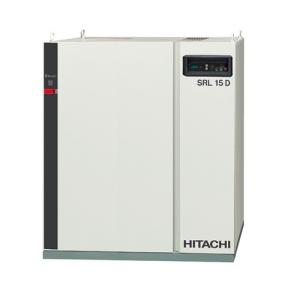 【直送品】 日立 オイルフリースクロール圧縮機 SRL-15DMNA5 ドライヤー内蔵 50Hz 《コンプレッサー》 【大型】
