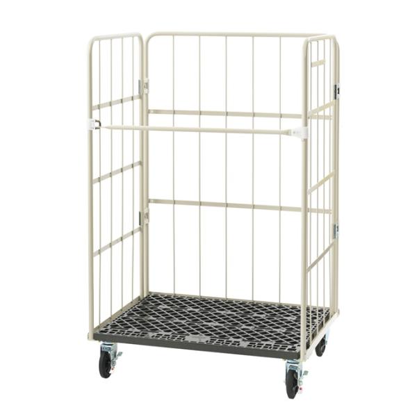 【直送品】 本宏製作所 (HONKO) イージーコンテナー NELS-NP5 アイボリー 床板樹脂タ...