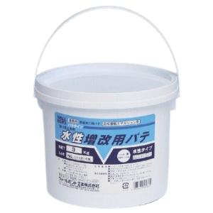 【直送品】 KLASS(極東産機) 張り替え専用 水性増改用パテ(3kg入) 12-8691