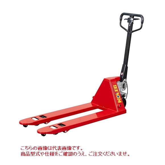 【直送品】 コレック ハンドパレットトラック NEL15-69 (低床タイプ) 《手動式ハンドリフト...