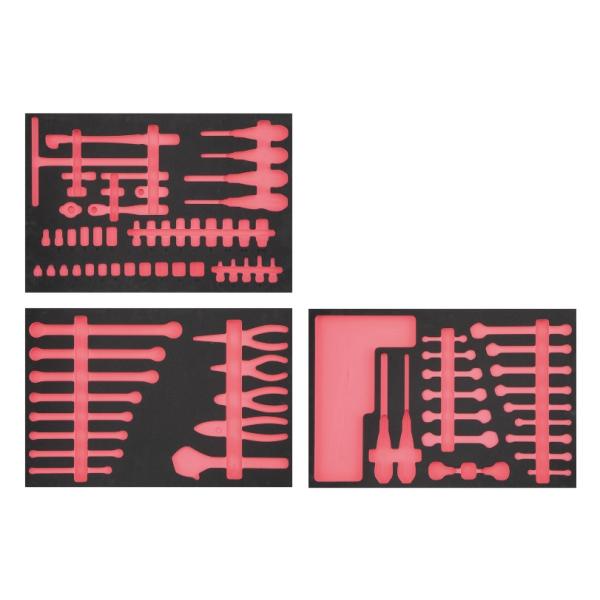 KTC ネプロス ツールセット(77点)用トレイセット NTX10770ST2