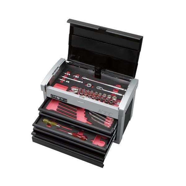 【直送品】 KTC ネプロス ツールセット(42点組) NTX740C 【法人向け・個人宅配送不可】...