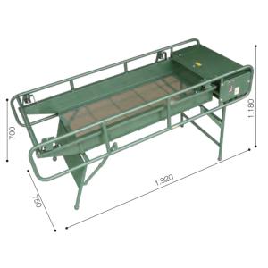 笹川農機 電動 土ふるい機 《大型ホッパー＋篩い網2種付》 [砂フルイ機