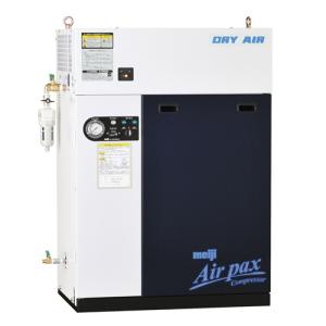 【直送品】 明治機械製作所 パッケージコンプレッサ レシプロ ドライパックス DPK-15D 6P (三相 200V 60Hz) 【大型】