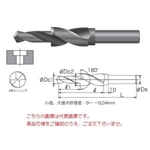 不二越 (ナチ) ハイスドリル HCDM6 (平小ねじ用座ぐりドリル)
