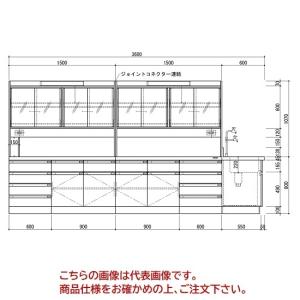 【ポイント10倍】【直送品】 アズワン 中央実験台 SAOK-3615W (3-3872-04) 《...