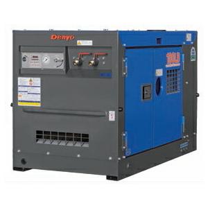 【ポイント10倍】【直送品】 Denyo (デンヨー) エンジンコンプレッサ DAS-100LB 標準タイプ 【大型】