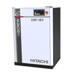 【ポイント10倍】【直送品】 日立 固定速給油式スクリュー圧縮機 OSP-15F6ARG1-8K ドライヤー内蔵 60Hz 《コンプレッサー》 【大型】