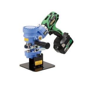 直送品】 亀倉精機 コードレスチャンネルレールカッター M-40LB 電動 