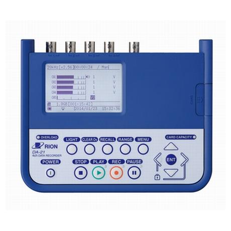 【ポイント10倍】【直送品】 リオン 4チャンネルデータレコーダ DA-21