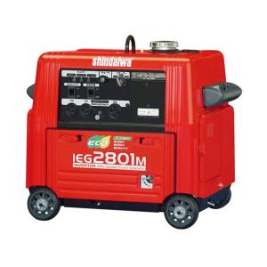 【ポイント10倍】【直送品】 やまびこ 新ダイワ インバータ発電機 2.8kVA 防音型 IEG2801M ガソリンエンジン 《小型発電機》 【送料別】｜douguyasan