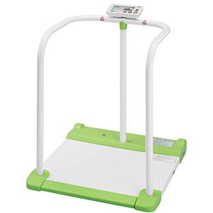 【ポイント5倍】【直送品】 A&amp;D (エー・アンド・デイ) バリアフリースケール 手すり付き AD-...