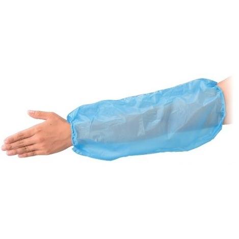 【ポイント5倍】【ケース販売】 エブノ アームカバー ブルー PEエンボス No.737 フリーサイ...