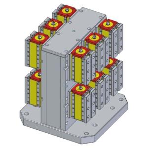 【ポイント5倍】【直送品】 ファーステック ECB-120V12型永磁クランピングブロック ECB-120V12