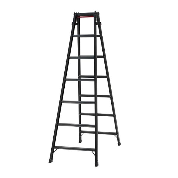 【ポイント5倍】【直送品】 長谷川工業 ハセガワ はしご兼用脚立 (ワンタッチバー付) RHB-21...