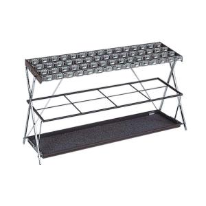 【ポイント5倍】【直送品】 ミヅシマ工業 鍵付折り畳み式傘立てXD XD-60・60本立 (2310280) 【特大・送料別】