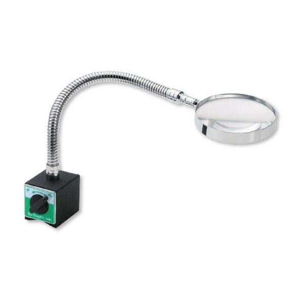 【ポイント5倍】新潟精機 マグネット付拡大鏡 SB-80K (012876)