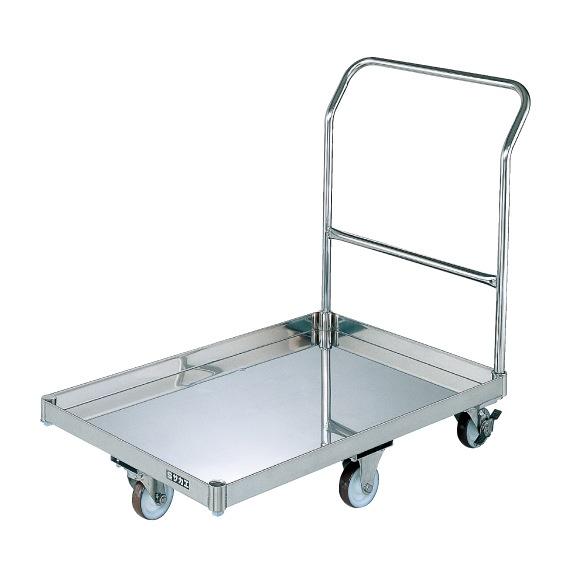 【ポイント5倍】【直送品】 サカエ ステンレスパール台車(SUS304) SUQ-G1CSS (02...