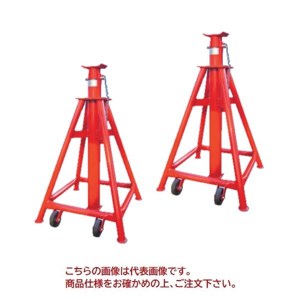 【直送品】 リキマエダ リジッドラック ショート 4脚 15ton RD-1500P-4S (2台1...