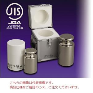【直送品】 【分銅】 JISマーク付OIML型円筒分銅（非磁性ステンレス） F1CSO-10GJ F1級（特級）分銅