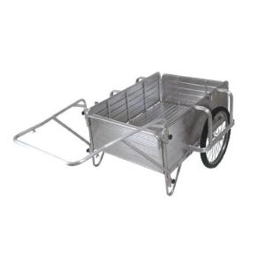 昭和ブリッジ アルミ折り畳みリヤカー SMC-3-OD 日本製 直送品】 昭和ブリッジ オールアルミ製折りたたみ式リヤカー SMC-3