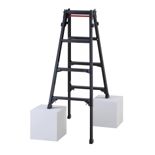 【直送品】 【秋市2025】 長谷川工業 ハセガワ はしご兼用伸縮脚立 (ワンタッチバー付) RYZ...