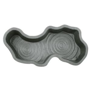プラ製 みかげ調 ひょうたん池 70×40×20 プラ池 プラ製 みかげ調 ひょうたん池