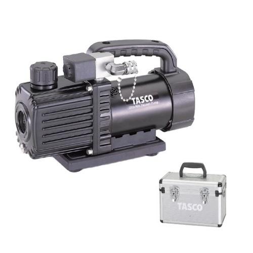 イチネンTASCO ウルトラミニツーステージ真空ポンプ ケース付 TA150SWC-B