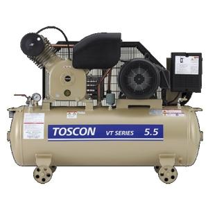 【TOSHIBA/東芝】エアーコンプレッサー 三相200V/0.4kw ■CP5-4T■ジャンク 直送品】 東芝 (TOSHIBA) エアコンプレッサー 無給油式 FLP85-15TAD