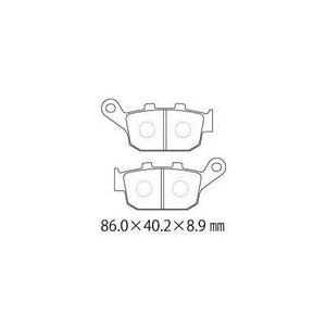 その他 R Rear Brake Pads for Kawasaki ZX12R ZX-12R Ninja ZX1200 2000