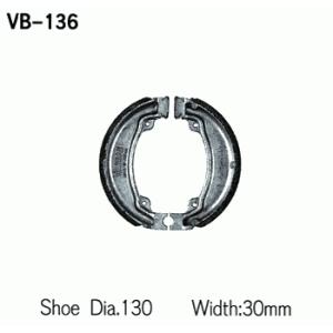Vesrah  VB-136S ブレーキシュー   プレスカブ(93〜99)、レブル、CBX250R...