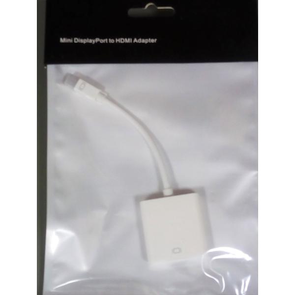 Mini Displayport to  HDMI ケーブル ディスプレイ ケーブル ミラーリングケ...