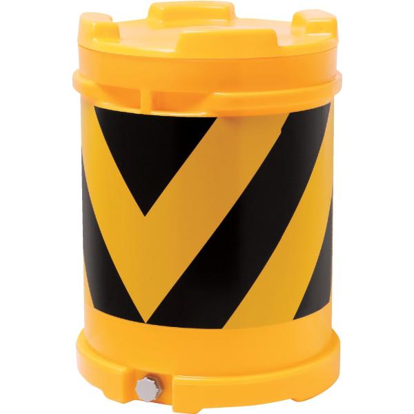 クッションドラム バリヤードラム 20L水袋5枚付 黄（反射）／黒（無反射）【法人様のみ配送可能商品...
