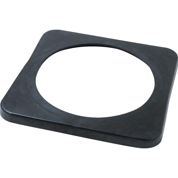 ゴム製 コーンベッド 2kg 黒 10個セット 高耐久性 コーンにかぶせるだけの簡単設置