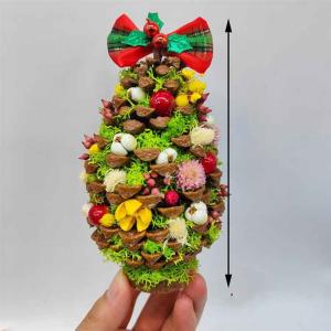 ナチュラルリース 部屋 手作りキット クリスマ...の詳細画像1
