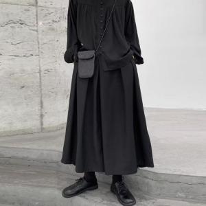 フレアパンツ 袴 ワイドパンツ レディース 無...の詳細画像4