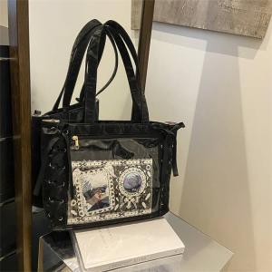 トートバッグ 推し活バッグ かばん リボン A...の詳細画像4