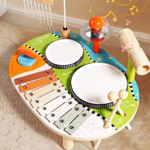 子供 玩具 楽器 ギロ 木琴 木製 モンテッソ...の詳細画像3
