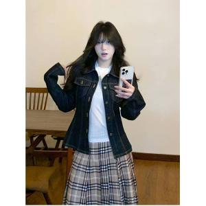 春 ジャケット 羽織 レディース 夏 デニムジ...の詳細画像1