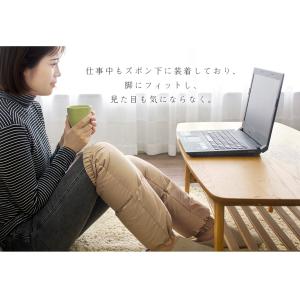 レッグウォーマー ダウン 冷え取り ダウン80...の詳細画像4
