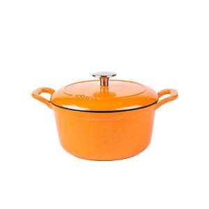 Fissler フィスラー ホーロー 両手鍋 カレン ココット プチ 10cm オレンジ ガス火対応 EMP-C102N001OR 鋳物 琺瑯