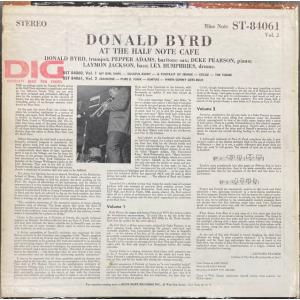 DONALD BYRD / AT THE HA...の詳細画像1