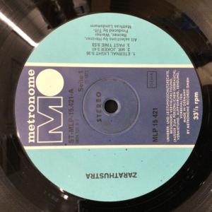 ZARATHUSTRA / SAME (GER...の詳細画像2