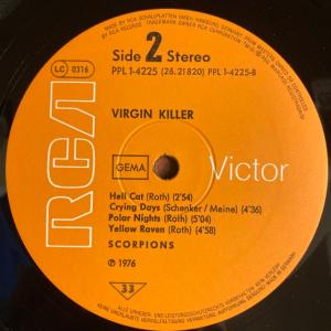 SCORPIONS / VIRGIN KILL...の詳細画像3