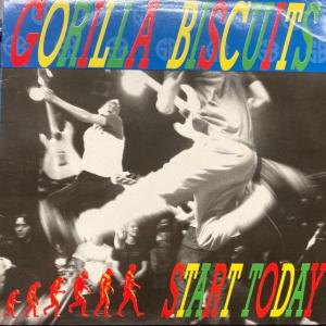 GORILLA BISCUITS / START TODAY (LP) (US-ORIGINAL/1ST PRESS)
