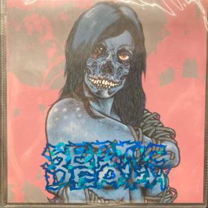 SEPTIC DEATH / UNCONTROLLABLE PROOF (US-ORIGINAL/5inch BLUE VINYL/PUSHEAD)