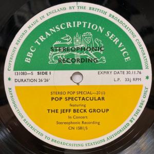 JEFF BECK GROUP / POP S...の詳細画像1