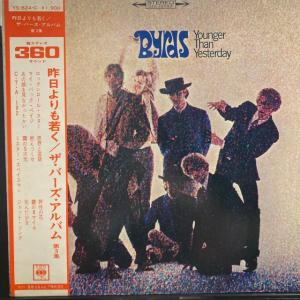 バーズ / 昨日よりも若く/ザ・バーズ・アルバム第3集 国内盤 (帯付/日本コロムビア360帯,ライナー付,1900円定価 BYRDS)